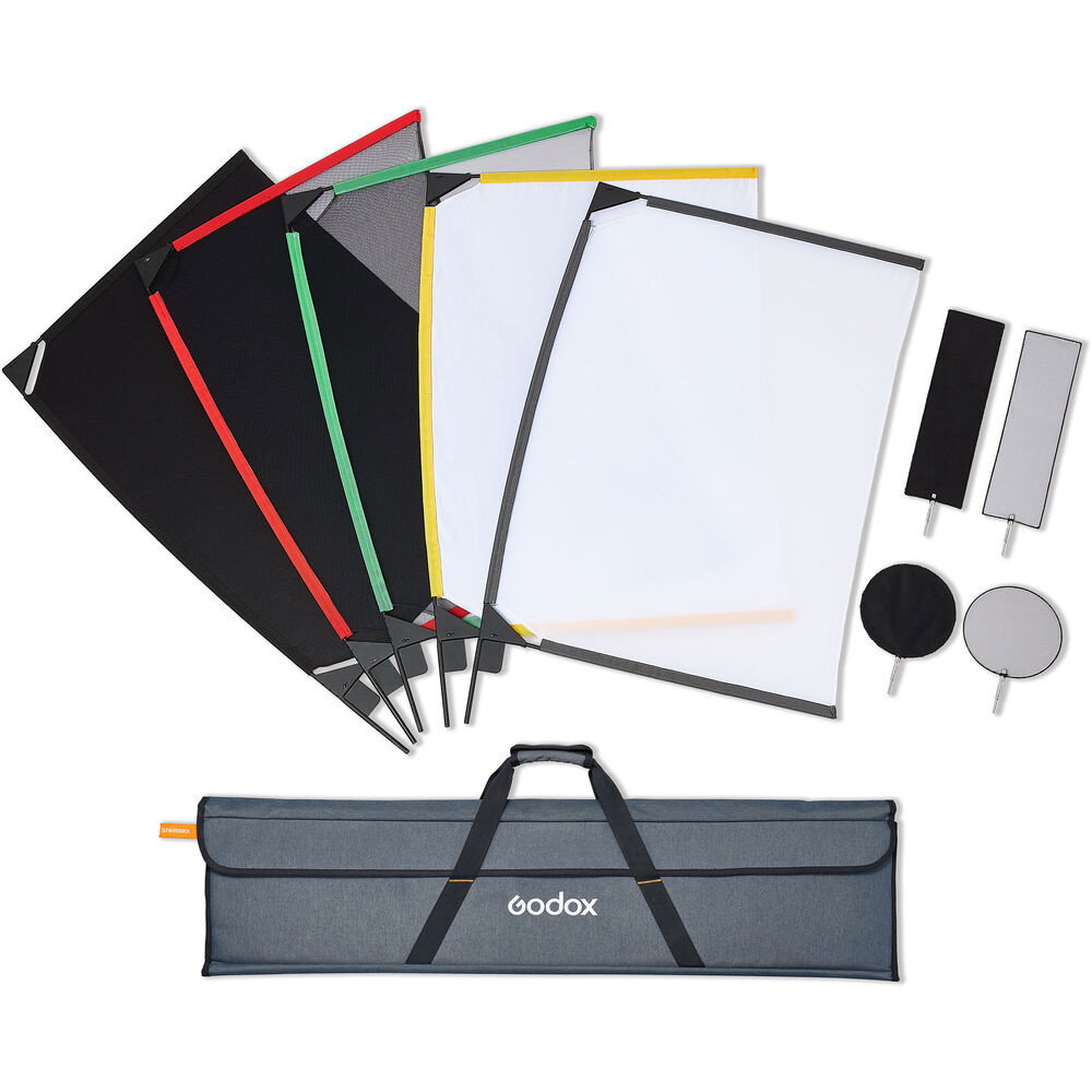Godox Set med flaggor och scrim (60x90 cm)