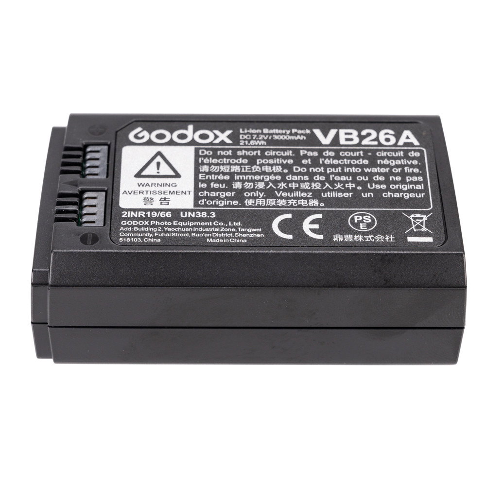 Extra batteri till Godox V1 V860III