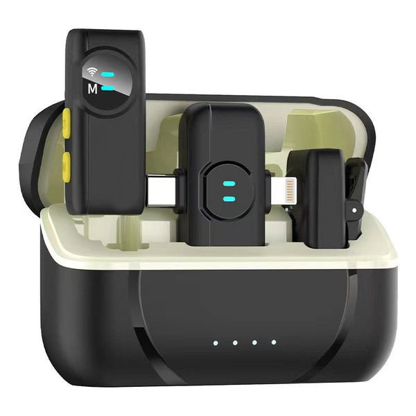Trådlöst mikrofonsystem med USB-C och Lightning