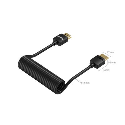 4963 HDMI Datakabel Spiral A till A 4963 HDMI Datakabel Spiral A till A