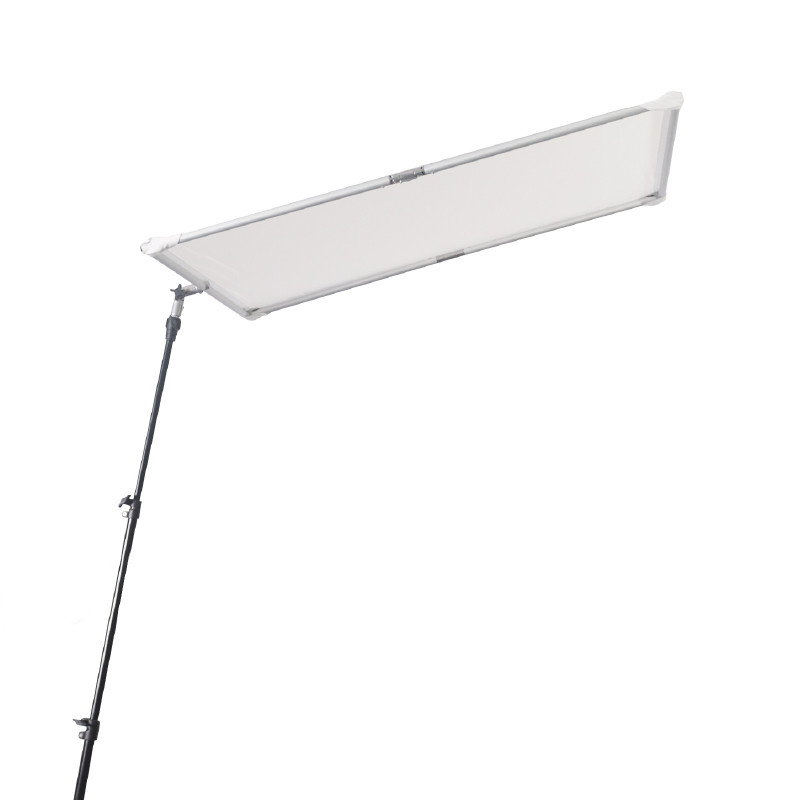 Hopfällbar flag panel diffusor 1.1 x 1.1 meter