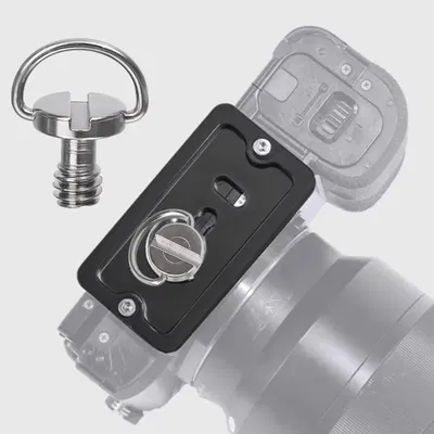 Adapter D-Ring 1/4" skruv till kamera