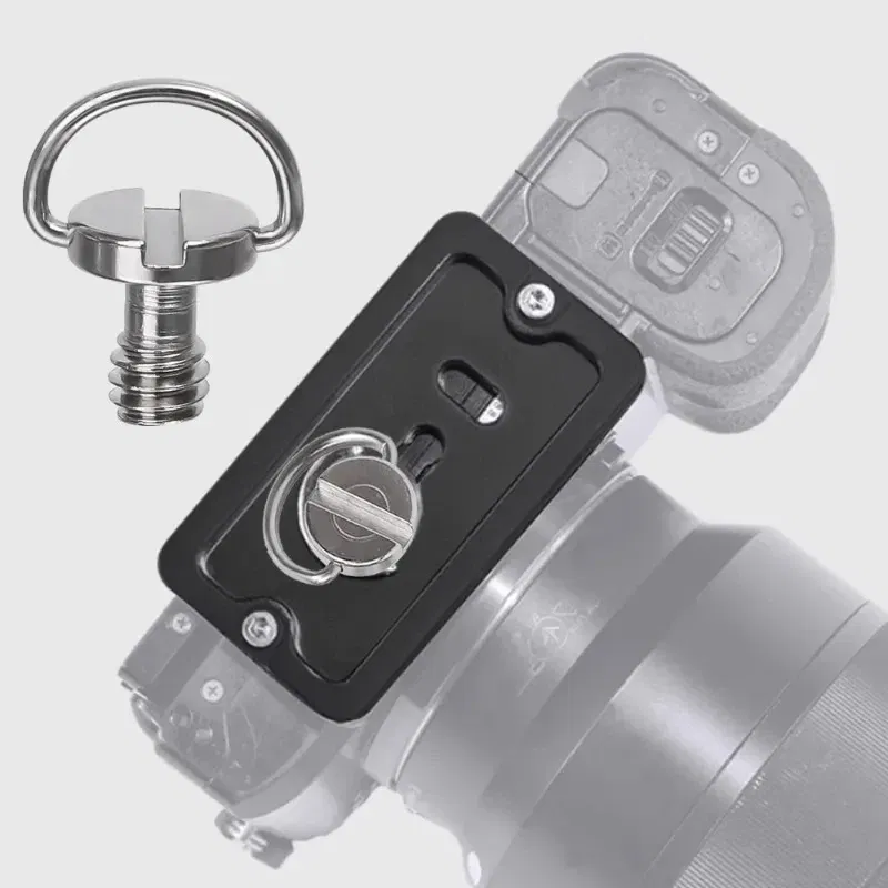 Adapter D-Ring 1/4" skruv till kamera
