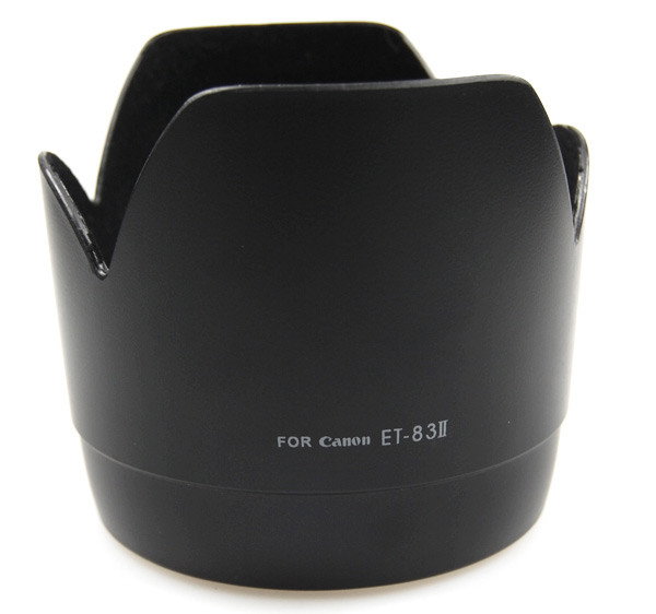 Motljusskydd för Canon EF motsvarar ET-83II