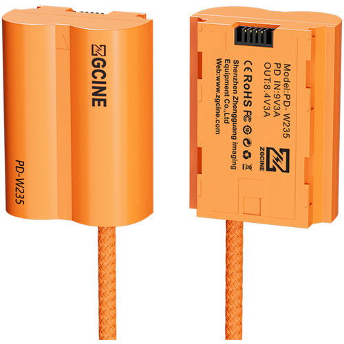 USB-C PD till Fuji NP-W235 Dummy-Batteri