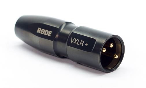 VXLR+ XLR till 3,5mm konverter med strömförsörjning