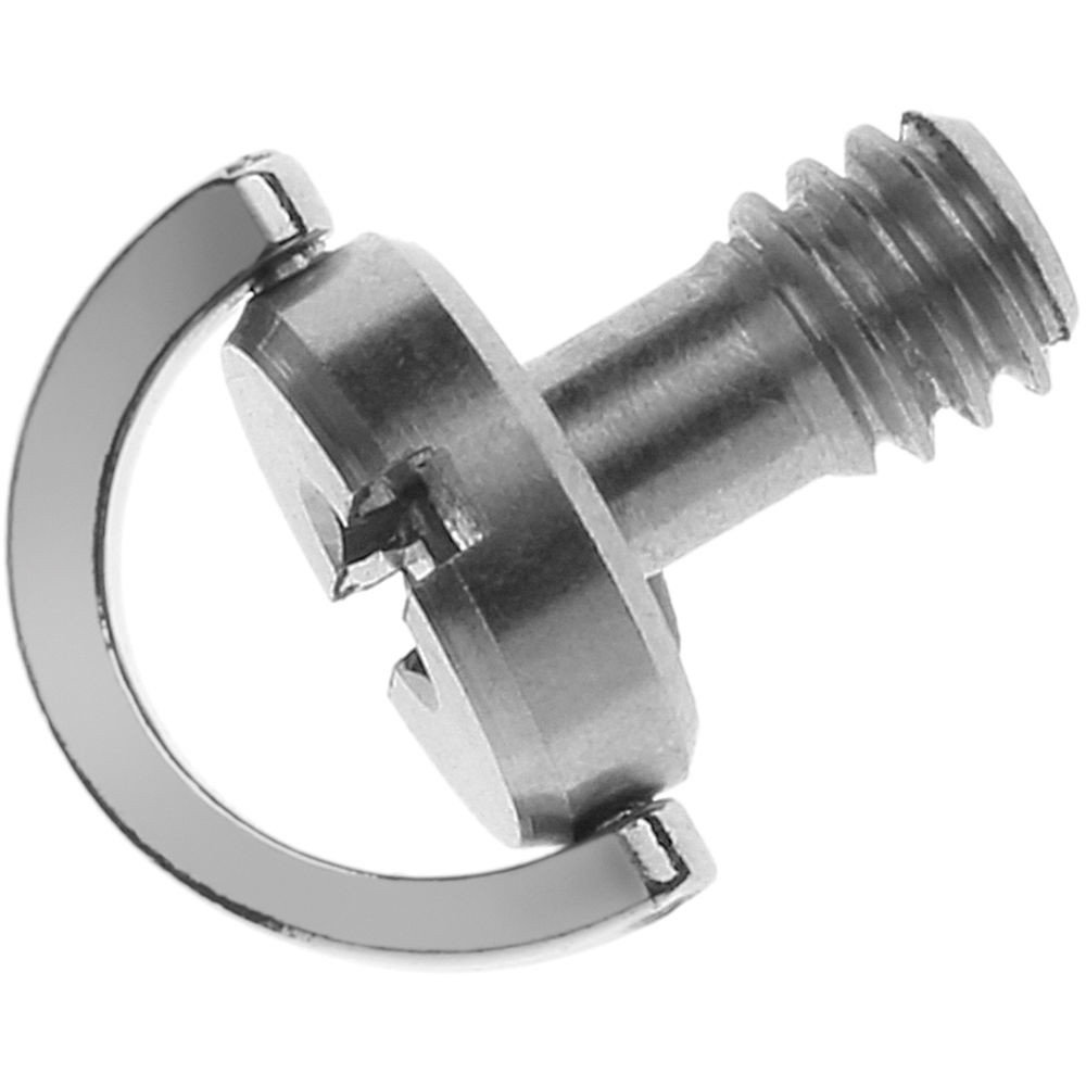 D-ring med 1/4" skruv