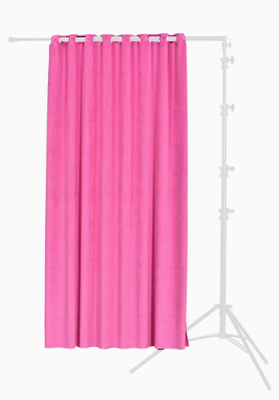 Draperi för produktfoto Rosa