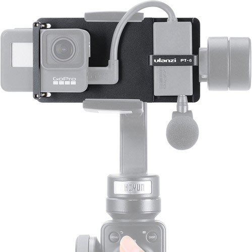 Mikrofonadapter för Gopro Hero 7, 6, 5, 4 & 3+
