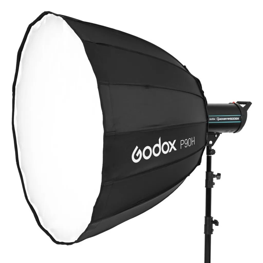 Godox Parabolic Deep Octabox för Bowens (90 cm - Hög temperatur modell)