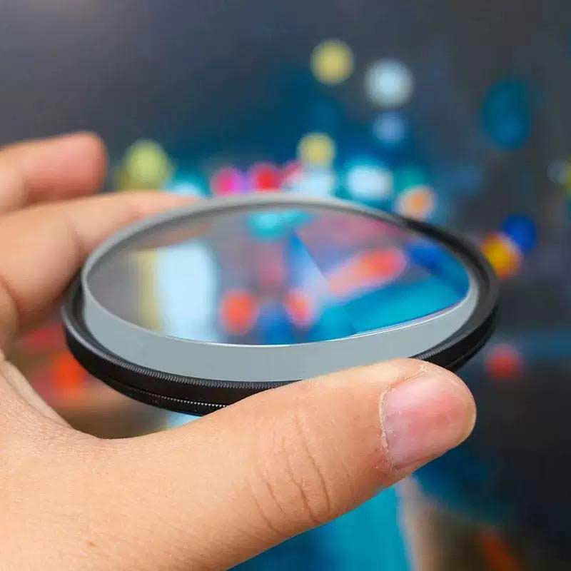 Foreground Blur One-Side Stretch Drag Effect Prism 77mm