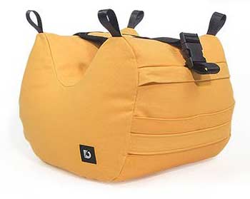 Saddle Bag Large 40 x 35 x 30 cm (Gul)