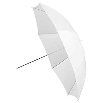 Transparent fotoparaply (84cm (med 8mm stång))