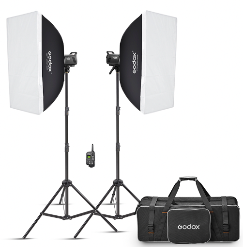 Studioset 2 x 300Ws
