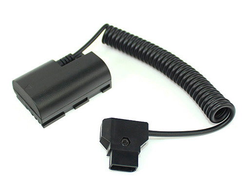LP-E6 Dummy-batteri med D-tap