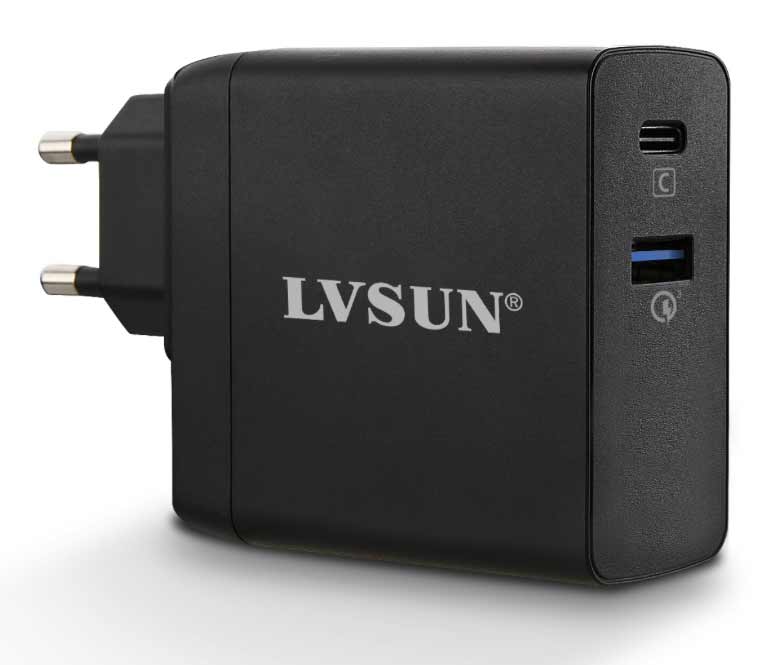 140W GaN USB-C PD Multiladdare 3.1 1 PD 1 USB