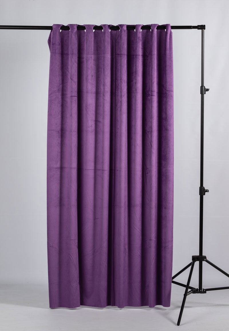 Gardin för produktfoto styling Lila