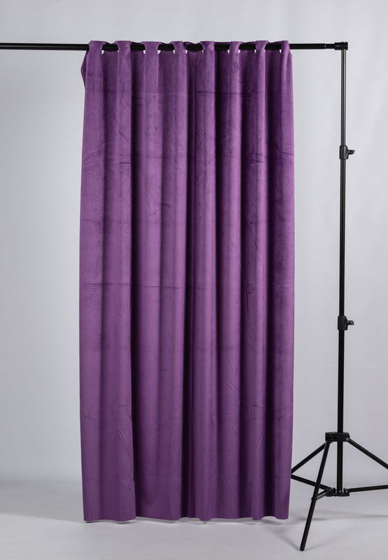 Gardin för produktfoto styling Lila