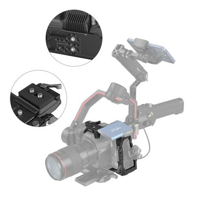 Halvbur för BMPCC 6K Pro