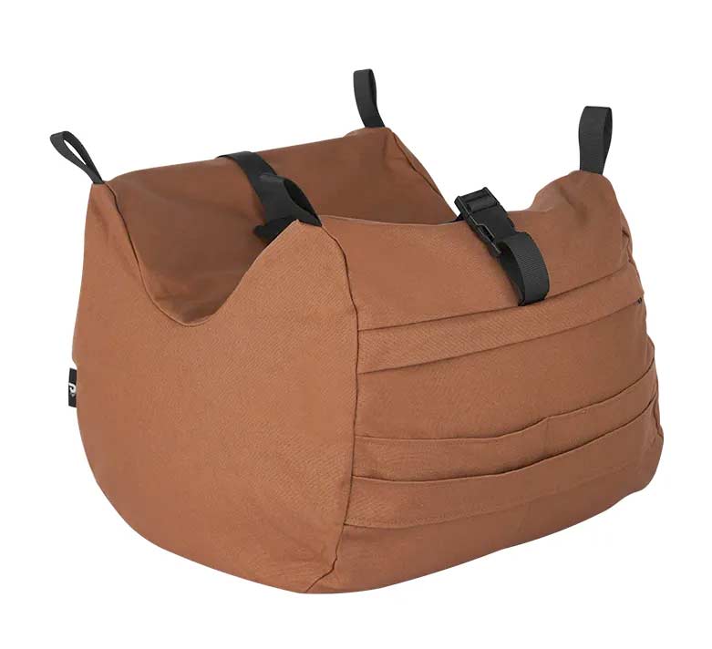 Saddle Bag Large 40 x 35 x 30 cm (Brun)