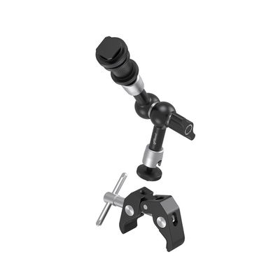 SmallRig Crab-Shaped Clamp & Magic Arm (7’’) with Cold Shoe 3725
