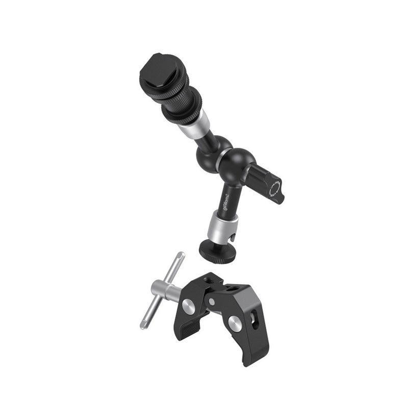SmallRig Crab-Shaped Clamp & Magic Arm (7’’) with Cold Shoe 3725