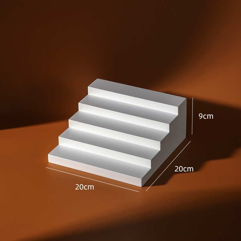 Stylingtrappor – 3-pack piedestaler i olika nivåer för professionell produktfotografering