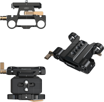Arca-Type Baseplate 15mm Dual Rod Clamp
