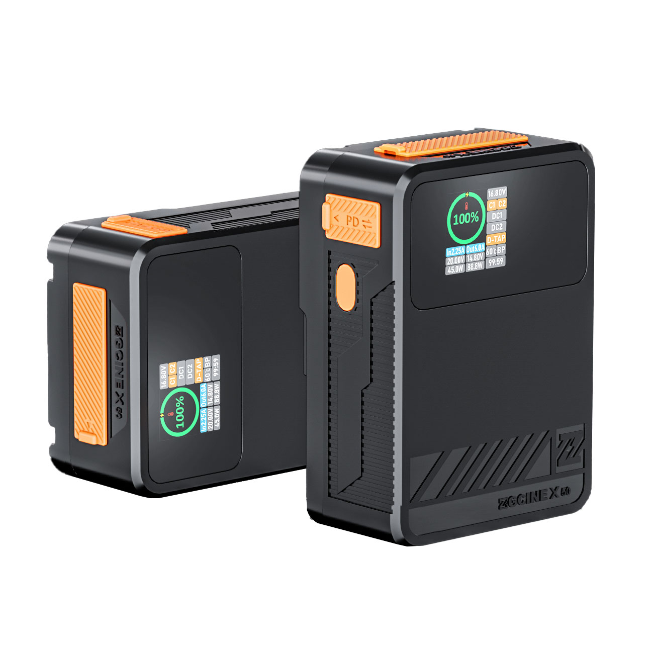 V-Mount batteri ZG-X50 med display