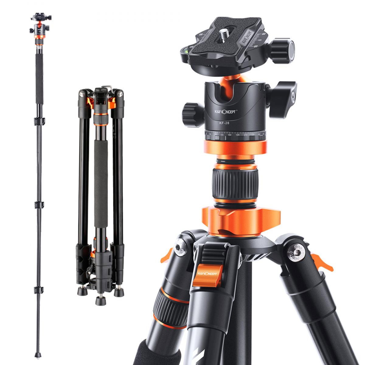 Travel Tripod i aluminium med kulled