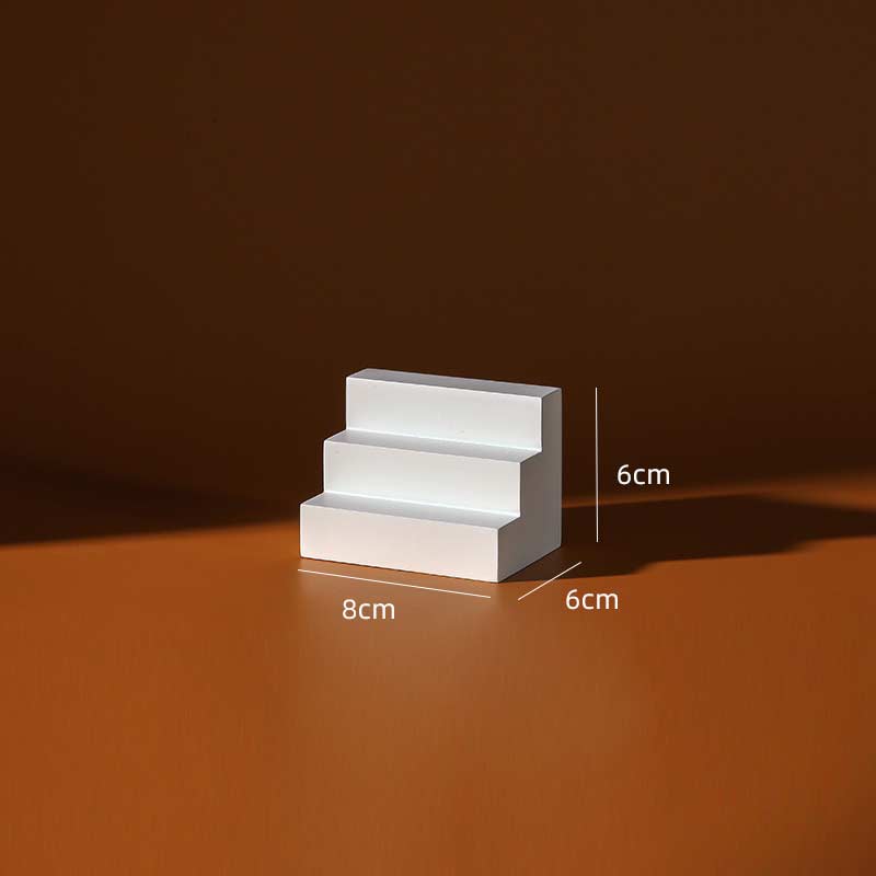 Stylingtrappor – 3-pack piedestaler i olika nivåer för professionell produktfotografering