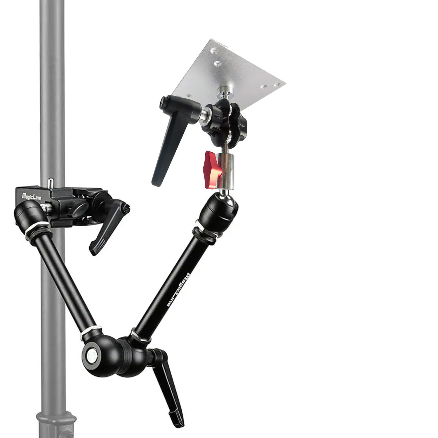 Montera skärm med Superclamp