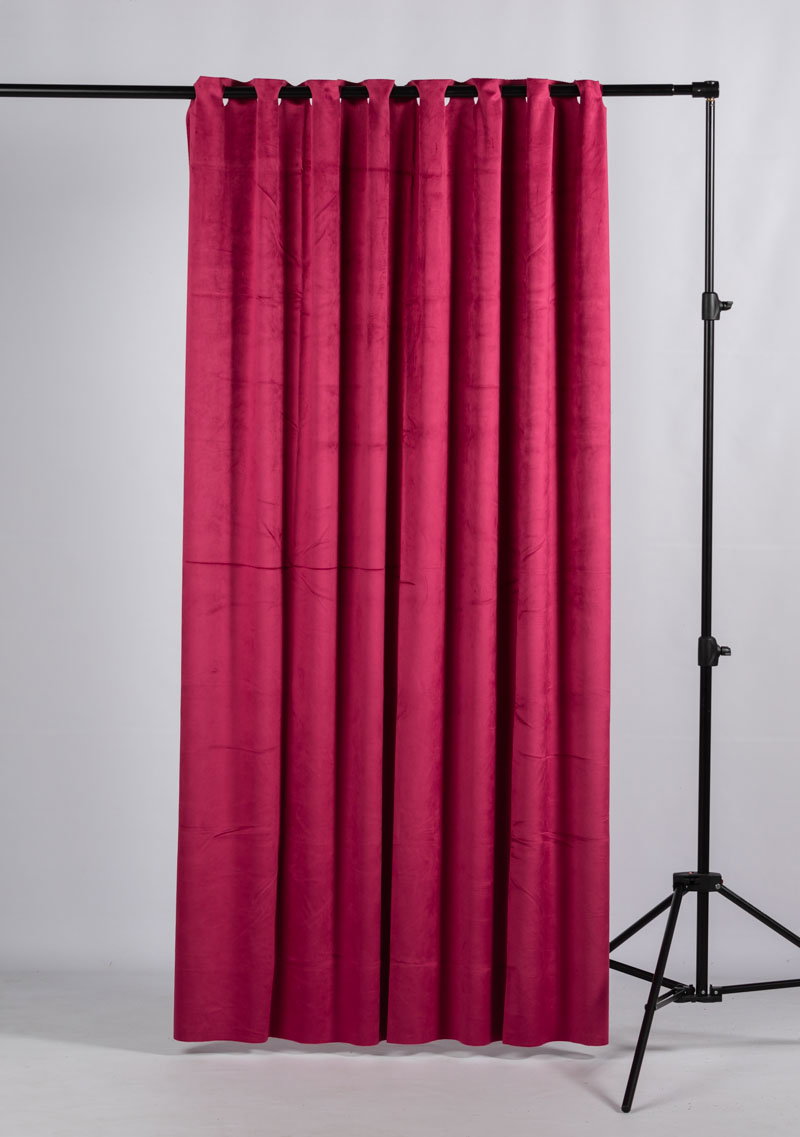 Gardin för produktfoto styling Vinröd Bordeaux