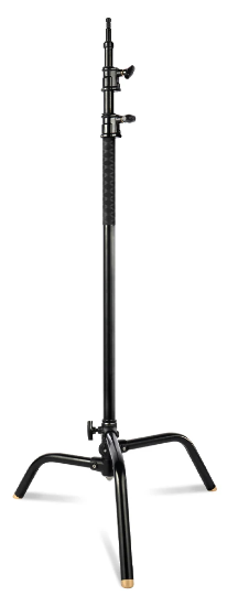 Svart C-Stand i stål 3.25 meter