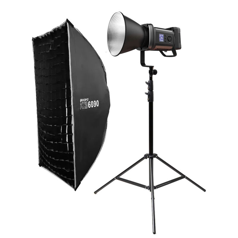 Tyst Belysning med ställbar färgtemperature