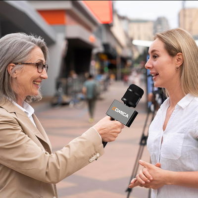 Trådlös Intervjumikrofon för USB-C