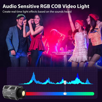 Colbor CL60R Liten LED-belysning med RGB för video och foto