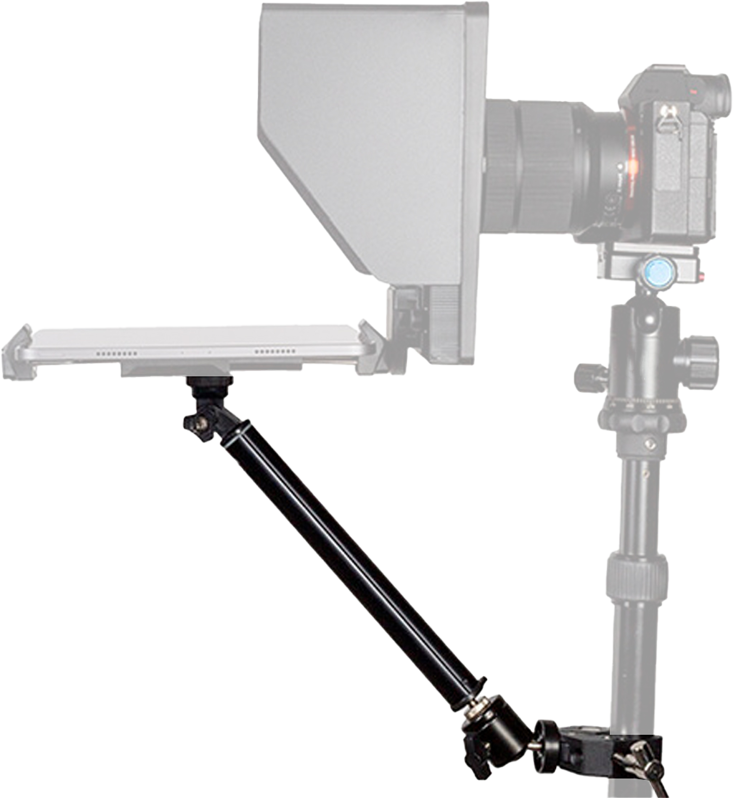 Stödarm för teleprompter