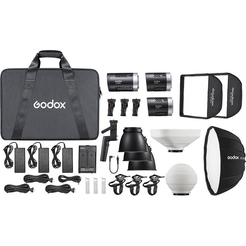 Godox ML-Kit LED videobelysning 3-kit