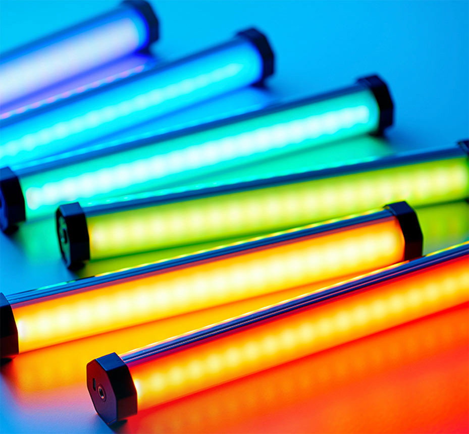 Portabel ljussabel med RGB 2-Kit