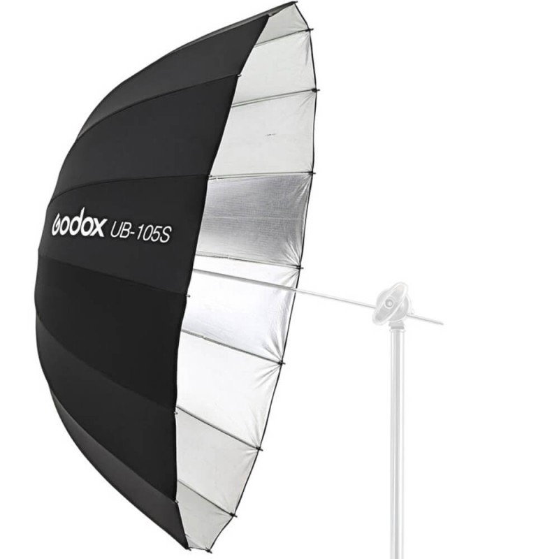 Godox Parabolic Paraply Silver (105cm)