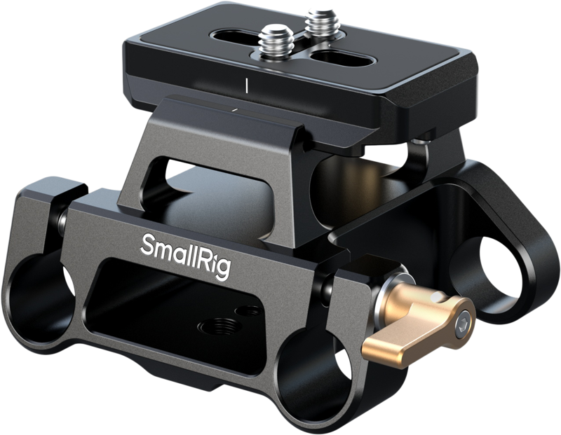 Arca-Type Baseplate 15mm Dual Rod Clamp