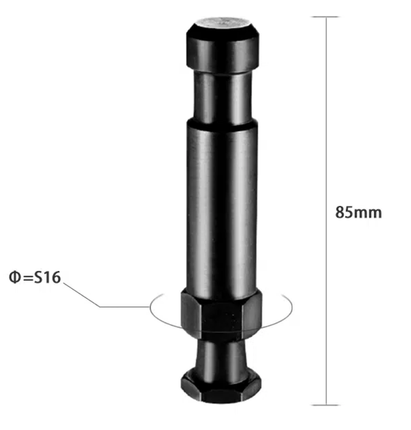 Spigot 5/8" (16mm) Baby Pin - Hex