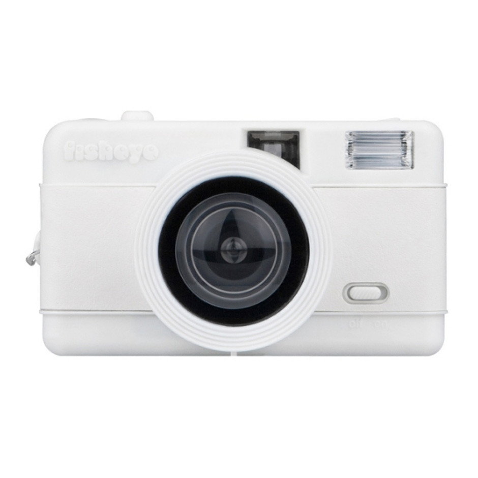 Lomo Fisheye Leksakskamera (Helvit)