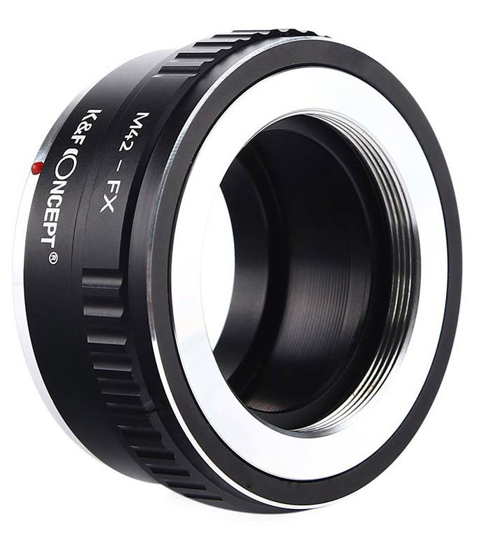 Adapter M42 till Fuji X