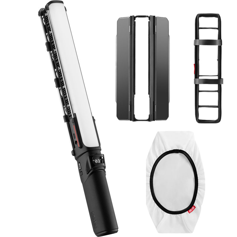 Fiveray V60 Combo Wand light med barndoor, diffusor & grid