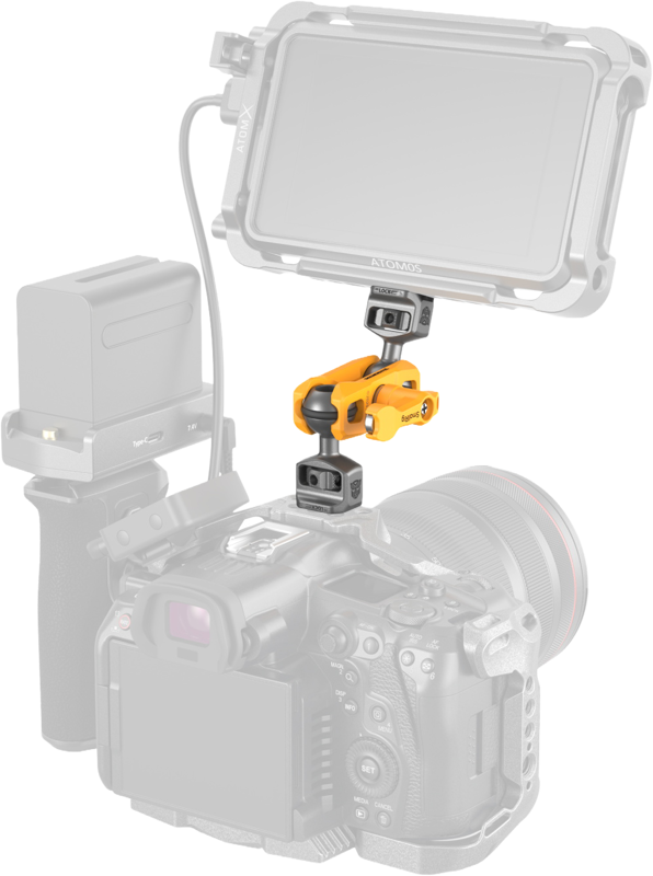 SmallRig 5522 Magic Arm Support med Dual Ball Heads 1/4”-20 Screws BumbleBee Edition SmallRig 5522 Magic Arm Support med Dual Ball Heads 1/4”-20 Screws BumbleBee Edition