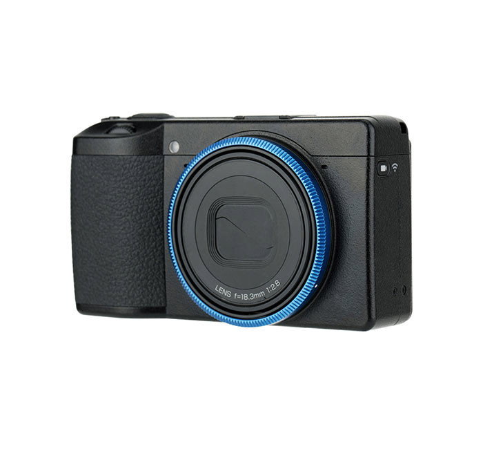 Dekorationsring för Ricoh GR III Blå