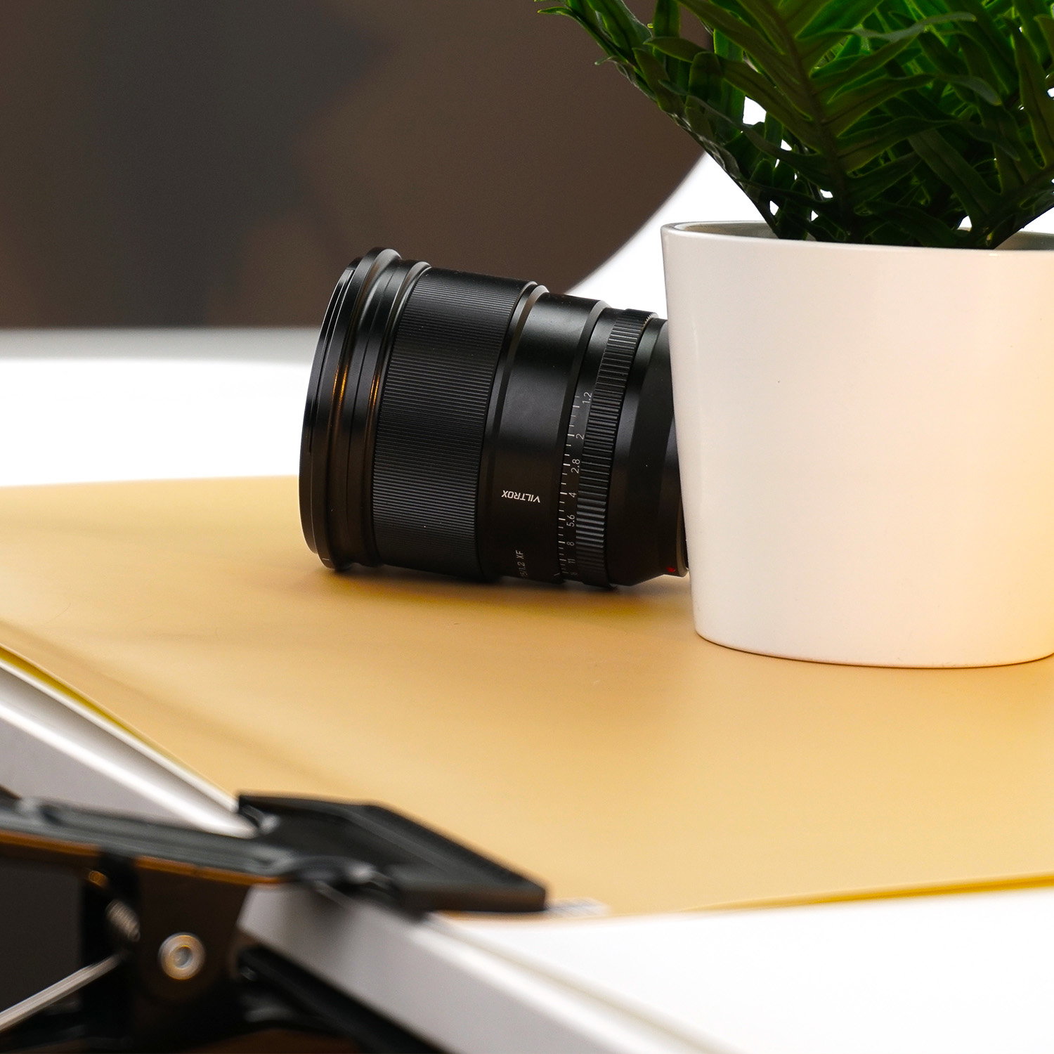Beige och gul Bakgrund för fotografering