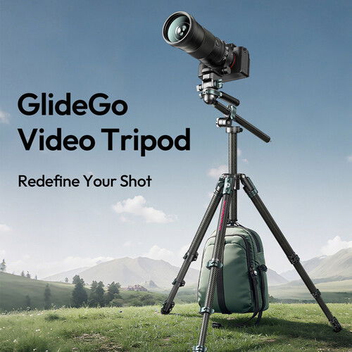 Ulanzi JJ06 GlideGo Video Stativ kolfiber